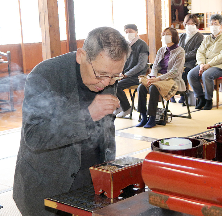 令和8年米泉寺護持会総会の様子