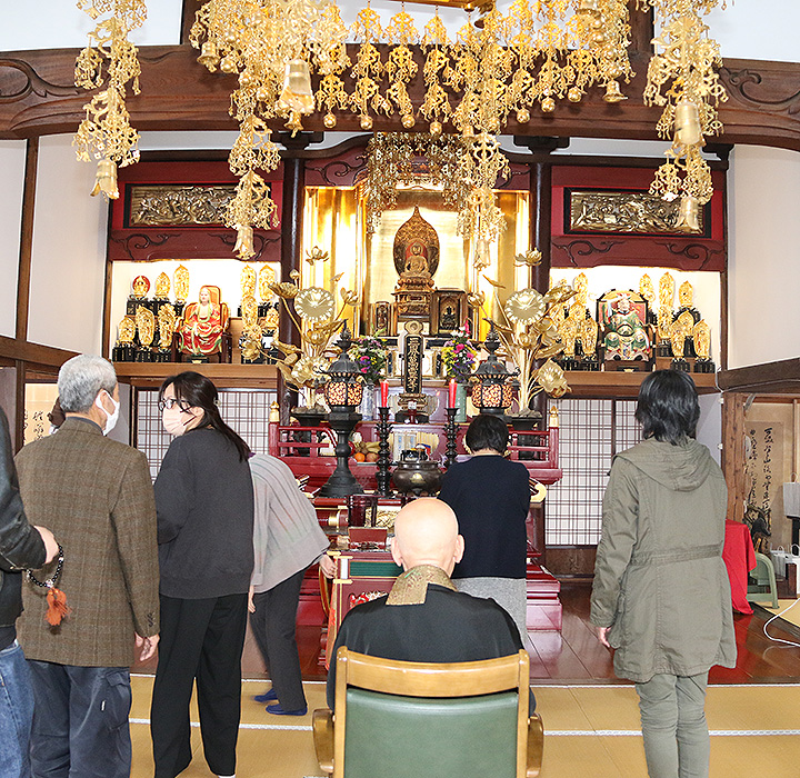 令和8年米泉寺護持会総会の様子