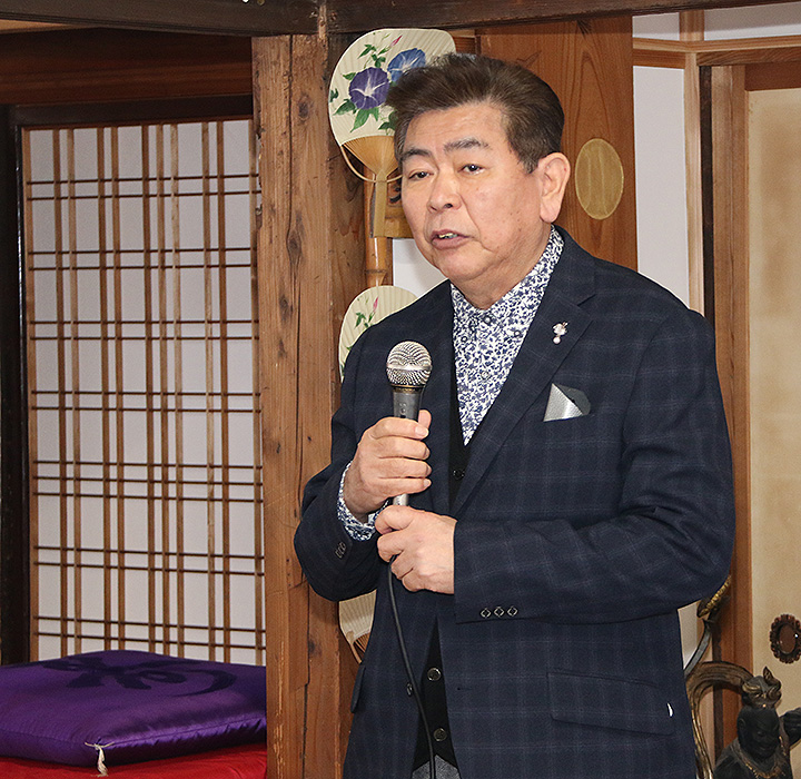 令和8年米泉寺護持会総会の様子