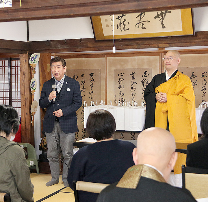 令和8年米泉寺護持会総会の様子